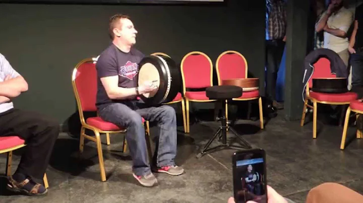 John Joe Kelly (bodhran solo), Teacher's recital - Craiceann Bodhrán Festival 2015