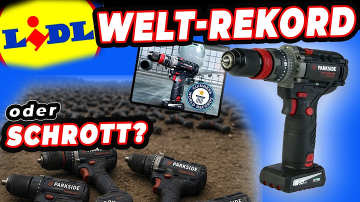 Lidl Akku Schrauber Desaster!💥Der 1. unabhängige TEST 🔧