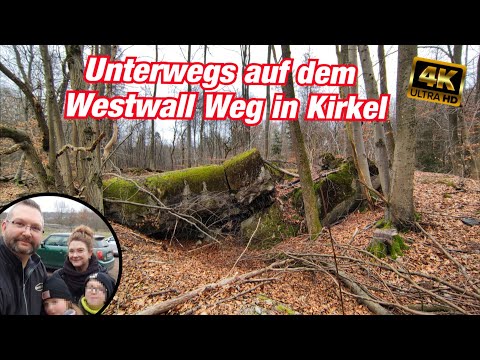 Unterwegs bei den Bunkern auf dem Westwall Weg Kirkel - Video mit CapCut geschnitten 