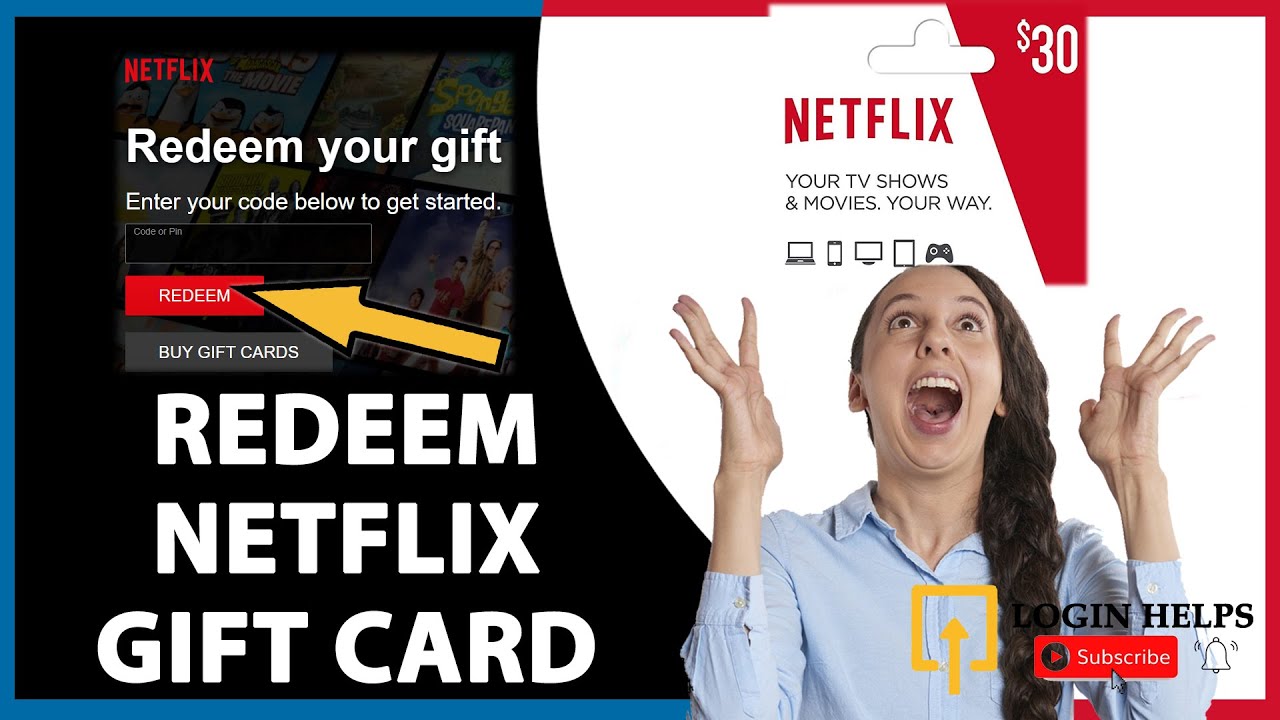 How to Redeem Netflix Gift Card? How to Use Netflix Gift Cards? YouTube