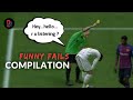 Funny moments & Fails Compilation __Pes 21 Mobile