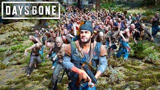 MACHINE PISTOL VS A HORDE in Days Gone!