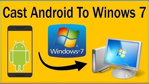 How To Mirror Android To PC Windows 7 Without Rooting - How To Use Airserver Universal On Windows 7