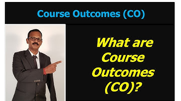 01 - What are Course Outcomes (CO)?