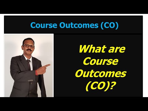 01 - What Are Course Outcomes (CO)?