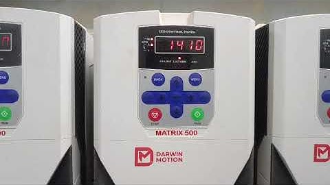 Wants To Reduce Power Surges at Start-Up? Try Darwin Motion VFD VSD AC DRIVES INVERTER