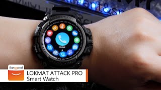 Lokmat Attack Pro Waterproof Multi-Sport Modes Smart Watch- Shop On Banggood