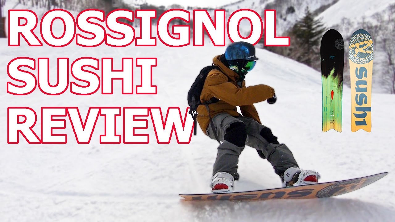 The 2022 Rossignol Sushi Snowboard Review - YouTube