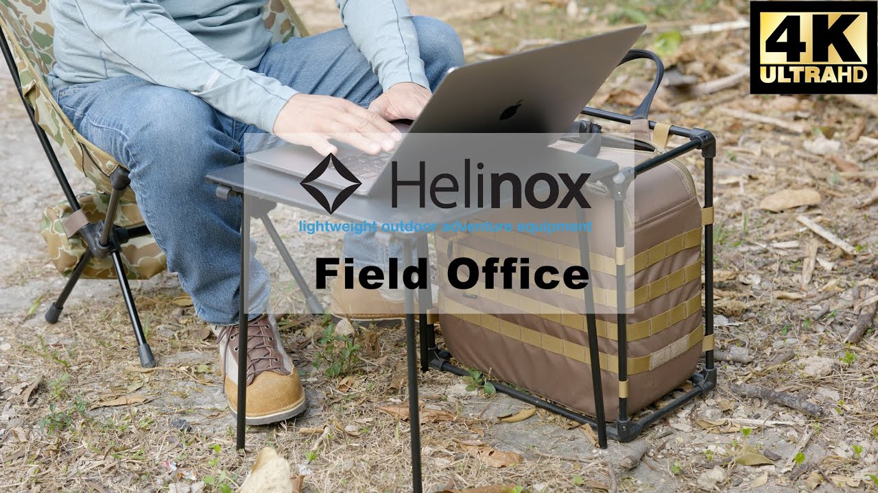 Helinox Field Office, not only design for work, for anything you want to  bring outdoor