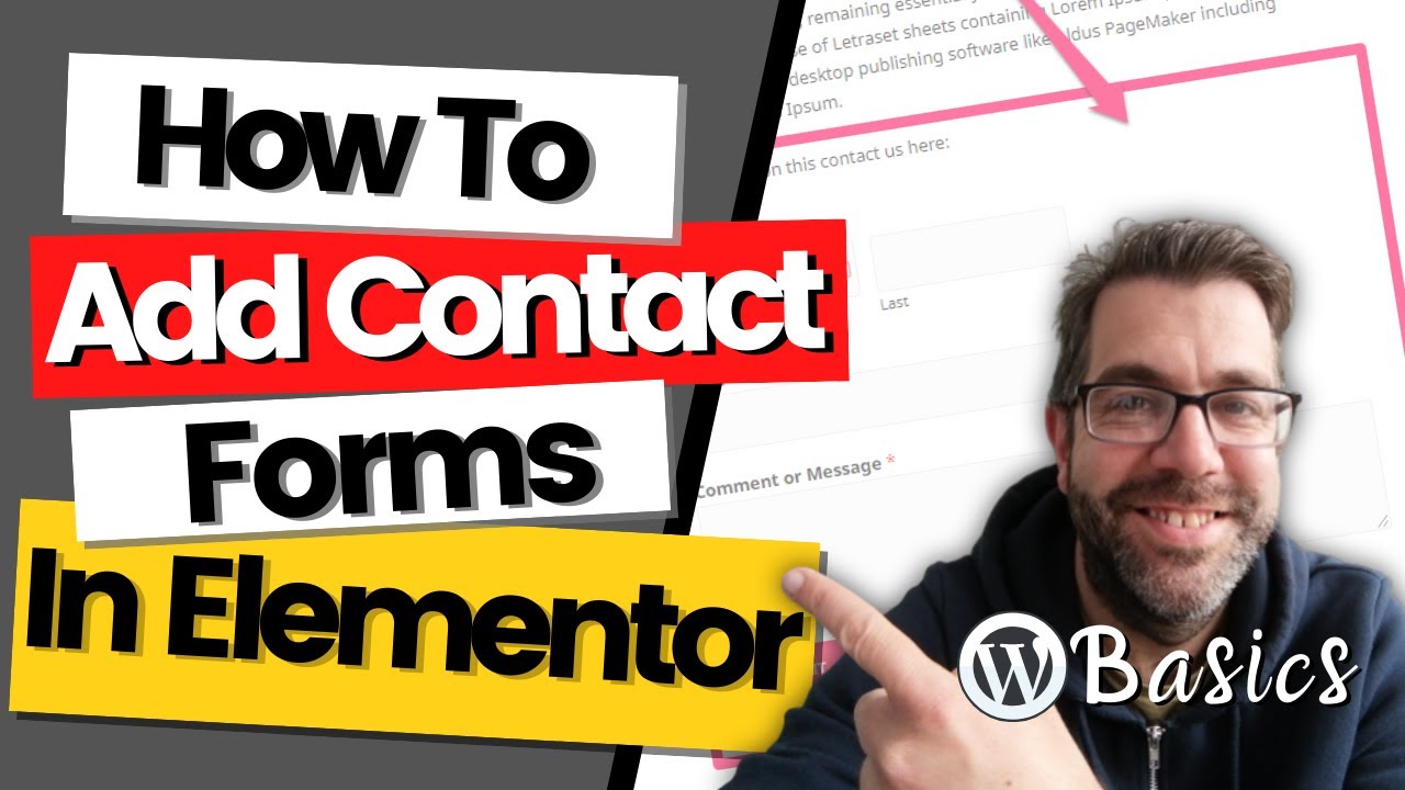 How To Add a Contact Form To Your Wordpress Website - Beginners Guide ...