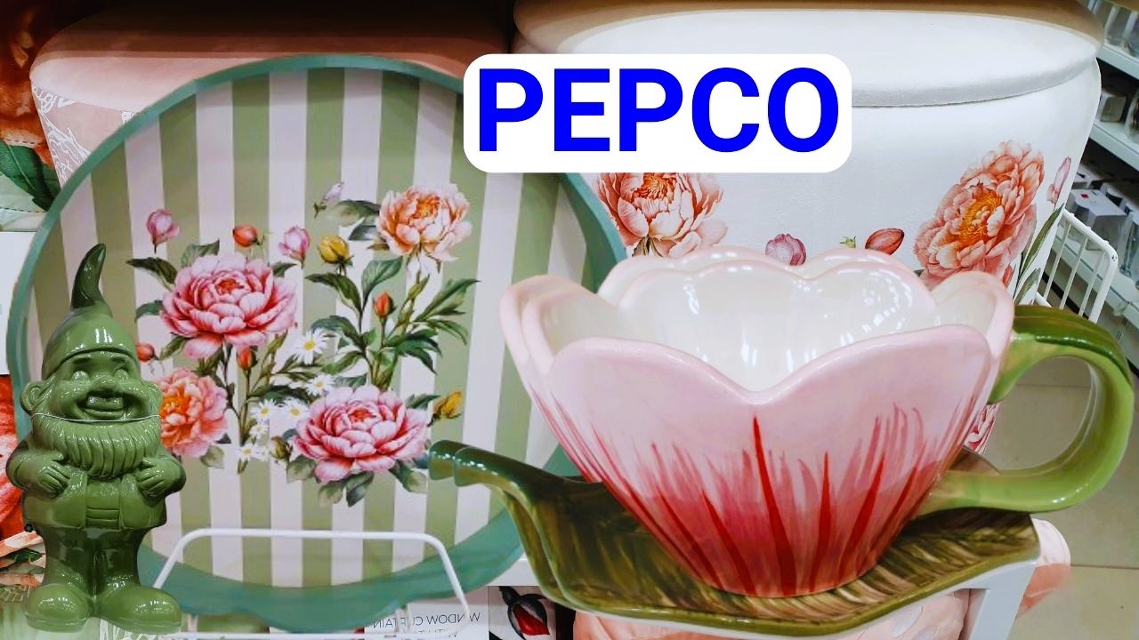NOWY PRZEGLĄD PEPCO - CUDNE FILIŻANKI PIĘKNE PUFY I SKRZATY DO OGRODU