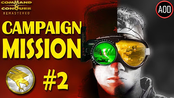 Command and Conquer Remastered: Tiberian Dawn - GDI - Mission 2 - Knock Out that Refinery
