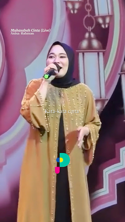 Anisa Rahman - Muhasabah Cinta (Live Performance) #AnisaRahman #Muhasabahcinta #trending