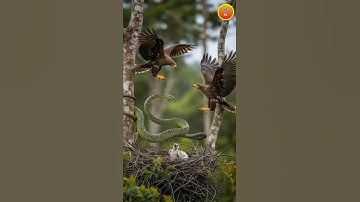 Snake attack to Eagles nest