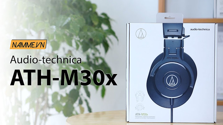 Đánh giá audio technica ath-m30x