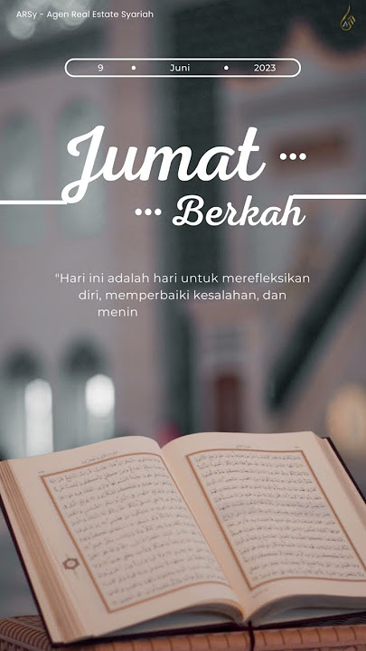 Manfaatkan Jumat ini untuk muhasabah dan memperbaiki diri #quotes #motivasi #jumatberkah