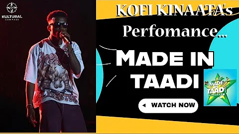 Wow 🤩 Kofi Kinaata's Performance At Made In Taadi Concert