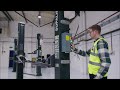 Garage Equipment Supplier JHM Butt Install full workshop fit out with their flagship brand Supalign