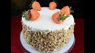 The BEST Pineapple Carrot Cake Recipe - with Cream Cheese Frosting!!