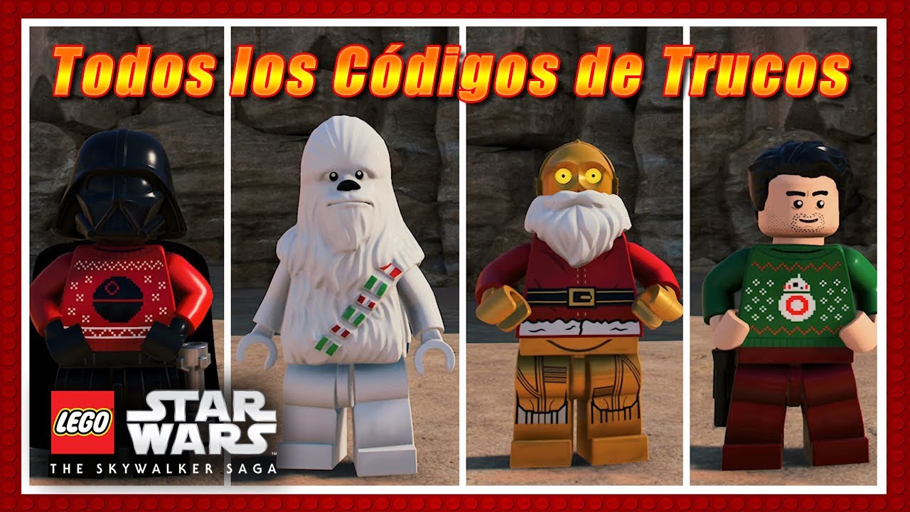 LEGO Star Wars La Saga Skywalker [ESPECIAL] Todos Los Códigos de Trucos  (Para Todas las Consolas) 👍 - YouTube