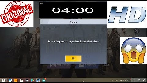 phoenix os pubg mobile lite error server is busy error fix 2020 NO BAN (HD)  #INDIA