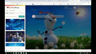 Frozen Wallpaper HD & New Tab Theme screenshot 1