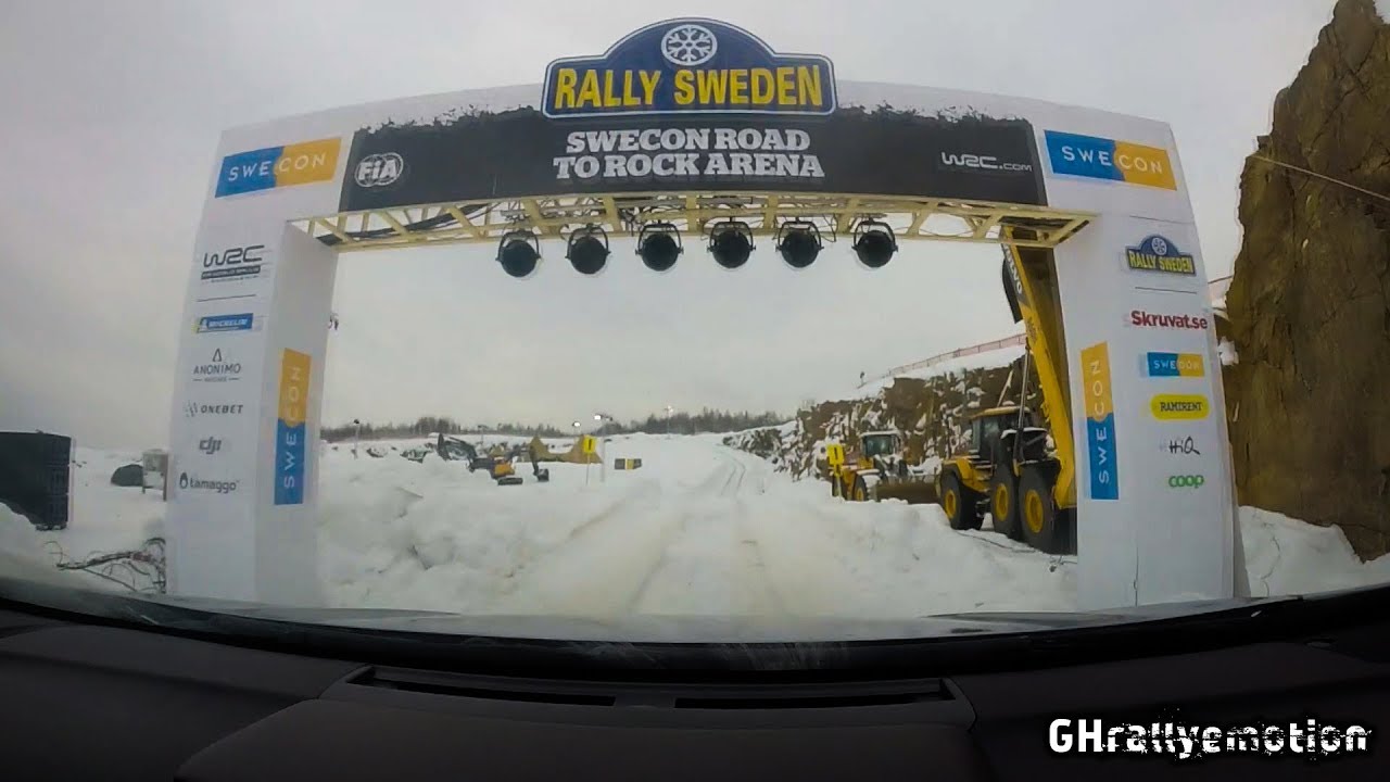 WRC Rally Sweden 2018: Recce SS 8/19 Torsby - YouTube