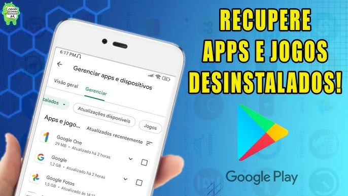 Como ver apps desinstalados no Android e recuperá-los - Positivo do seu  jeito