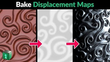 Blender Secrets - Bake Displacement Maps from Camera View