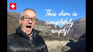 We visited Vogorno Dam in Ticino, Switzerland - empty and really bizarre! | Ticino series