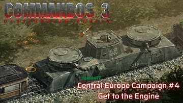 Commandos 3: Destination Berlin - Central Europe Campaign #4: Get to the Engine