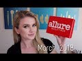 ALLURE BEAUTY BOX UNBOXING MARCH 2018 | Vanessa Lopez