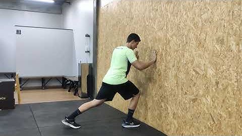 Mobilidade de Tornozelo na Parede