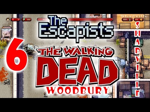 Видео: The Escapists The Walking Dead Прохождение игры #6: Вудбери. Гленн и Мишон