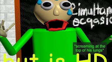 Baldi gets bullied, but with extra keyframes. but is HD