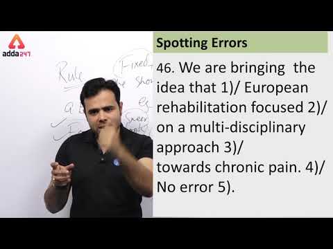 Best of SSCADDA | English Grammar Class | SSC CGL | Ratnesh Sir