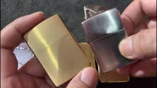 Compare/Membandingkan Zippo Sound/Suara Zippo Classic,Armor,emblem & Replica 1932,1935,1937,1941