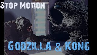 Godzilla and Kong // Stop Motion