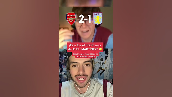 ¿El peor PARTIDO del DIBU MARTÍNEZ? 😥💔| El error del arquero de la selección Argentina vs Arsenal