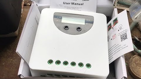 How to setup a Solar Charge Controller 20A PowMr MPPT easy DIY