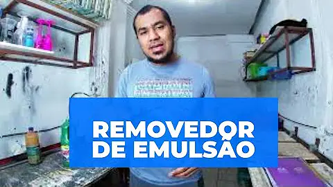 Como usar removedor de Emulsao em pó?