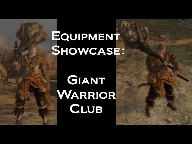 Dark Souls 2: Equipment Showcase: Giant Warrior Club class=