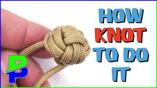 A Monkey Fist / Nut / Ball --- How KNOT To Do It