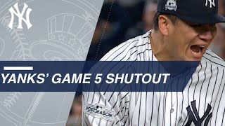 ALCS Gm5: Masahiro Tanaka and Tommy Kahnle combine for Game 5 shutout