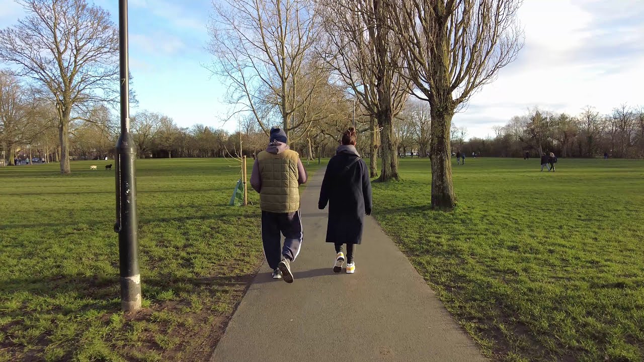 4K LONDON WALK - Wandsworth Common