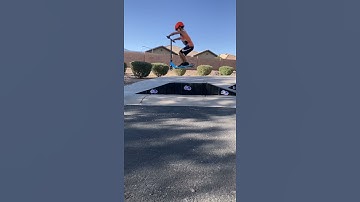Thumbnail of Scooter jump with Landwave ramps