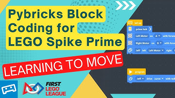 Pybricks Blocks Learning to Move