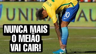 POR QUE DO ESPARADRAPO NO MEIÃO? #futebol