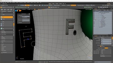 MODO 13.1 Curve Fill Guides and Curve Bevel | Procedural Modeling