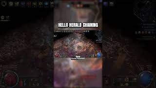 Herald chaining is back?? #poe2 #pathofexile #PathofExile2 #heraldchaining #youtubeshorts